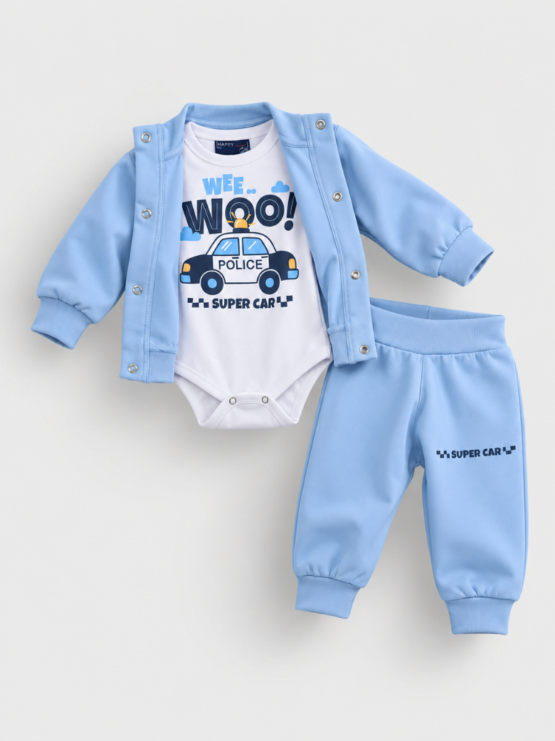 "Police" komplet za bebe