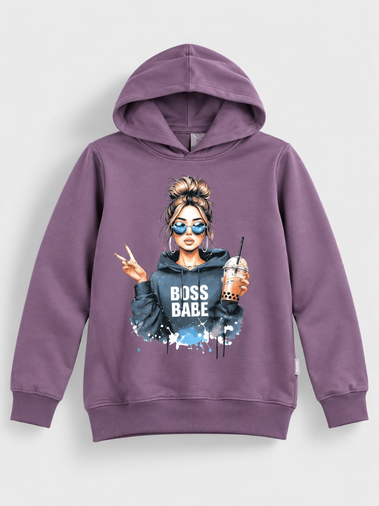 "Boss babe" duks sa kapuljačom