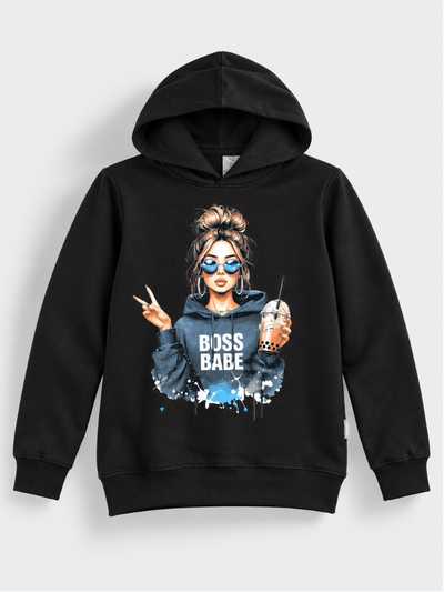 "Boss babe" duks sa kapuljačom