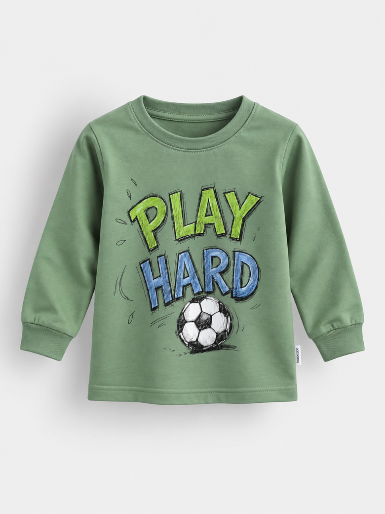 "Play hard" pamučna majica