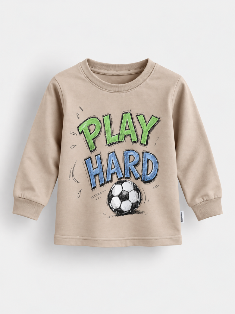 "Play hard" pamučna majica