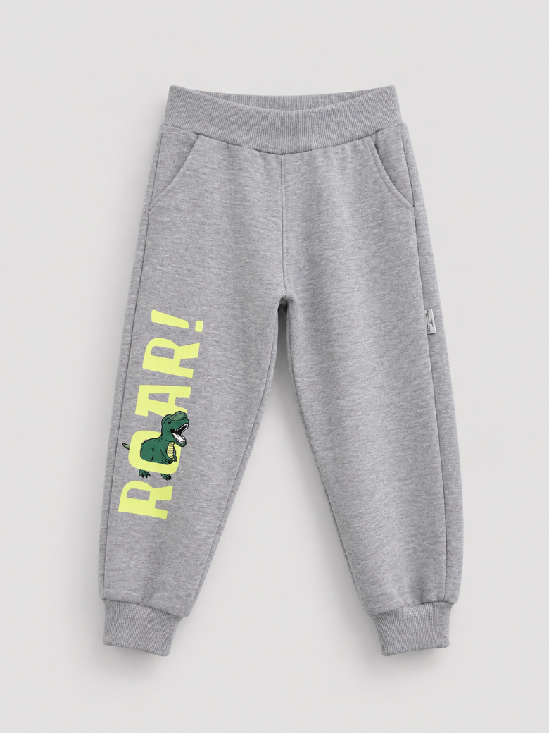 "Roar" donja trenerka sa dinosaurusom za dečake