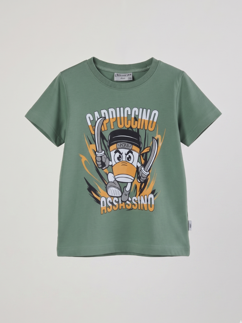 "Cappuccino assasino" majica za dečake
